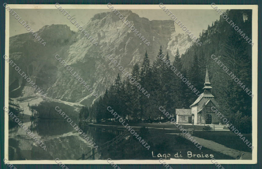 Bolzano Braies Lago di Foto cartolina ZC4203 – fronte