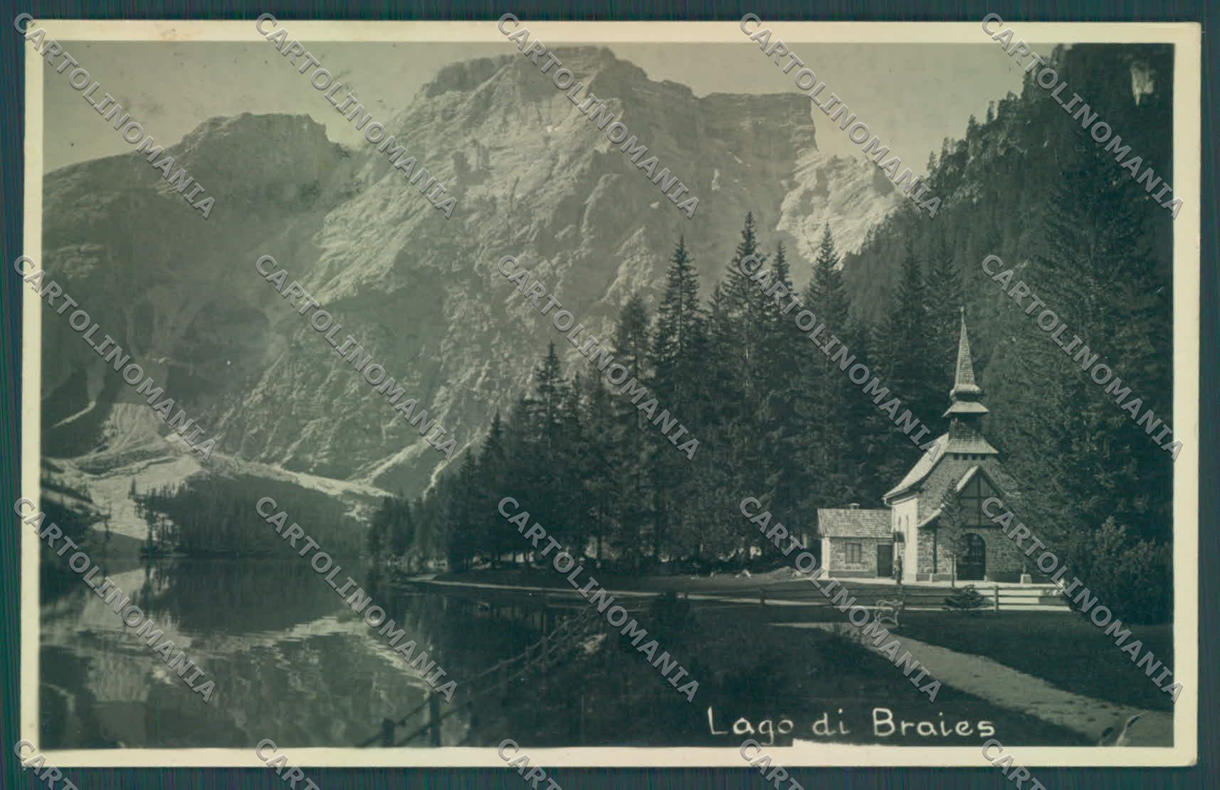 Bolzano Braies Lago di Foto cartolina ZC4203 – fronte