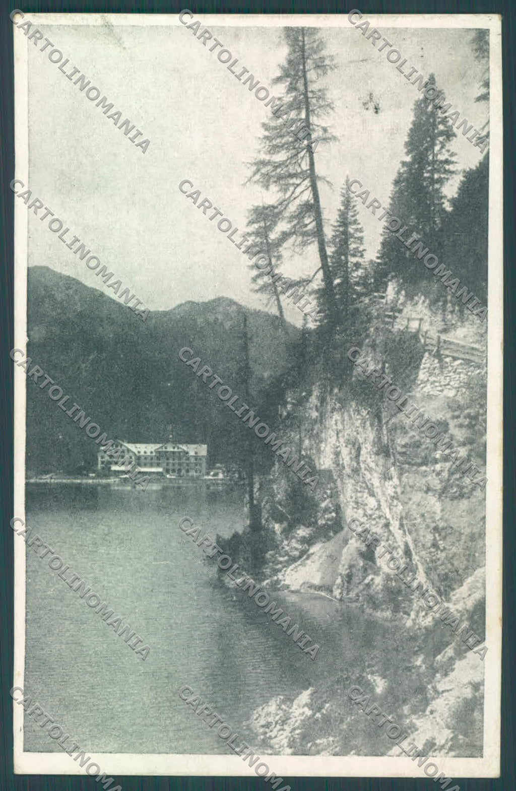 Bolzano Braies Villabassa Hotel Lago di Braies cartolina ZC4208 – fronte