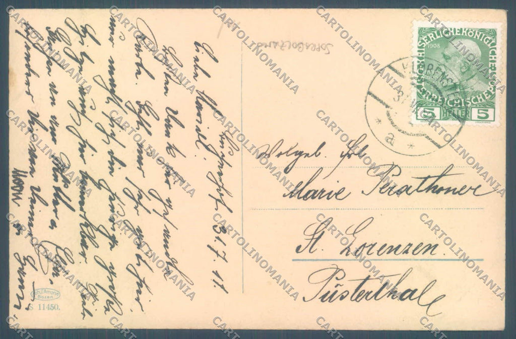 Bolzano Renon Soprabolzano Foto cartolina ZC4215 – retro