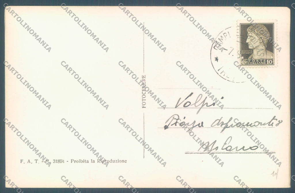 Trento Strada Pordoi Marmolada Strada di Sella Foto cartolina ZC4233 – retro