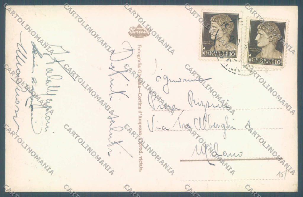 Trento Canazei Passo Pordoi Marmolada Foto cartolina ZC4241 – retro