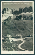Trento Canazei Passo Pordoi Gruppo Sella Alberghi Foto cartolina ZC4242 – fronte
