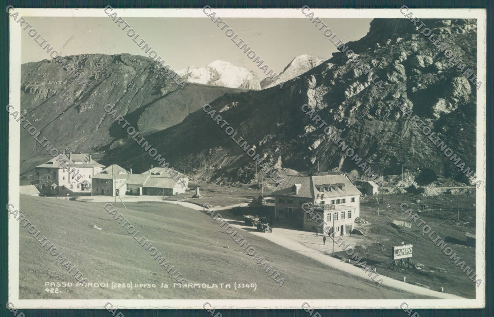 Trento Canazei Passo Pordoi Marmolada Foto cartolina ZC4246 – fronte