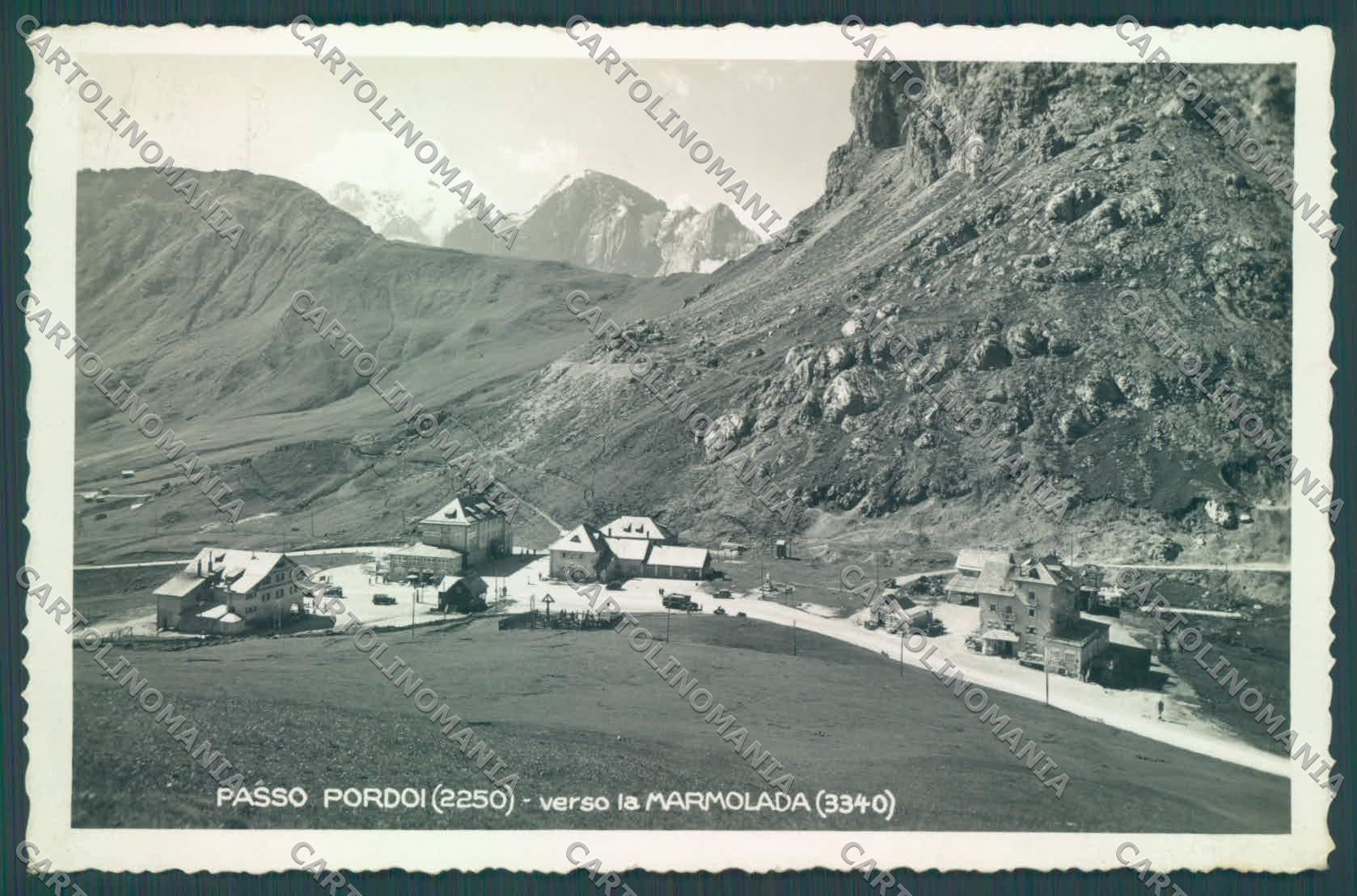 Trento Canazei Passo Pordoi Marmolada Cai Foto cartolina ZC4248 – fronte