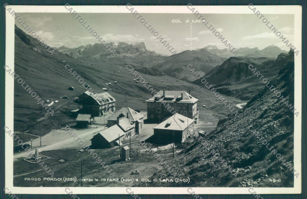 Trento Canazei Passo Pordoi Tofane Col di Lana Hotel Maria Foto cartolina ZC4255 – fronte