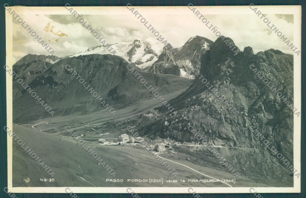 Trento Canazei Passo Pordoi Marmolada COLLA Foto cartolina ZC4263 – fronte