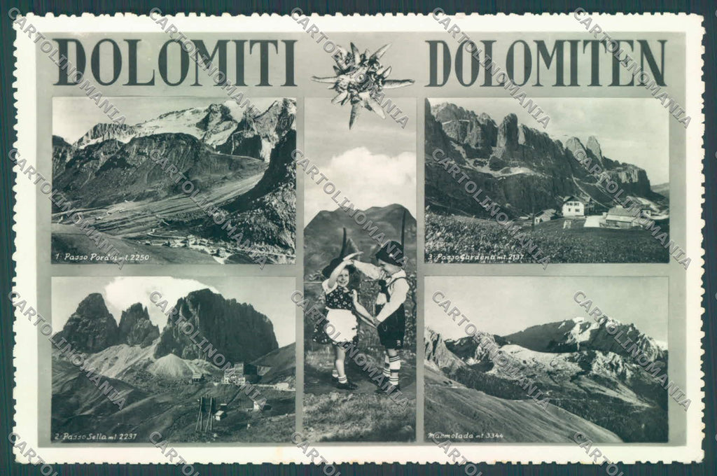 Trento Canazei Passo Pordoi Foto cartolina ZC4264 – fronte