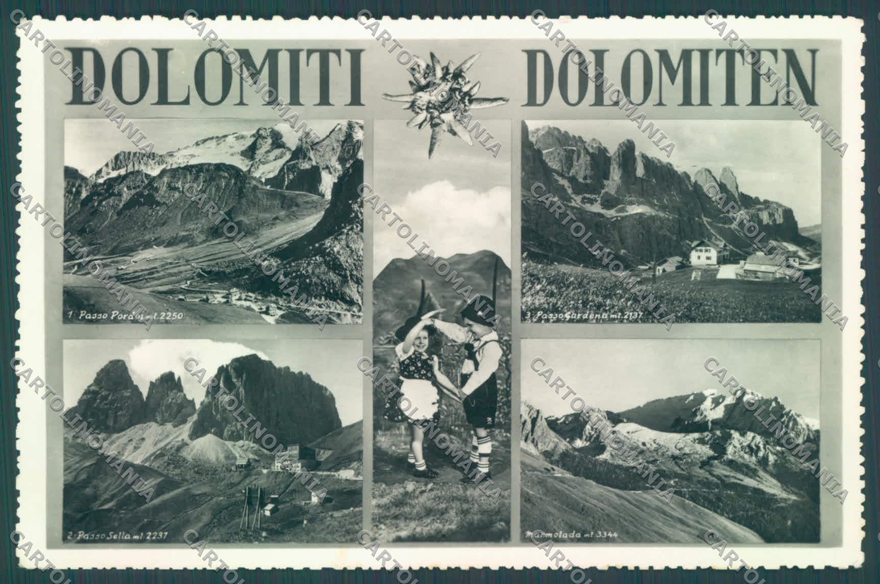 Trento Canazei Passo Pordoi Foto cartolina ZC4264 – fronte