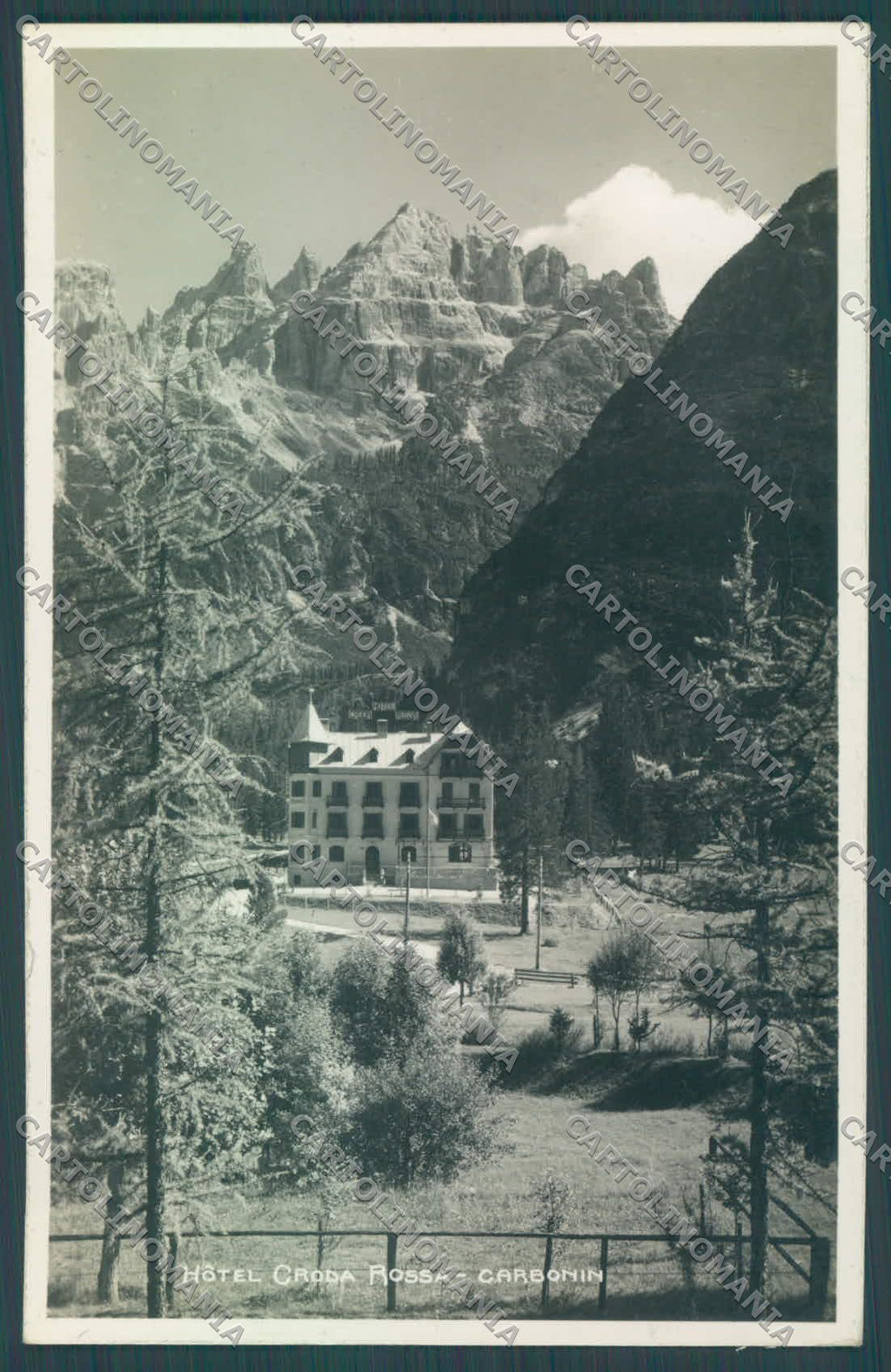 Bolzano Dobbiaco Carbonin Hotel Croda Rossa Foto cartolina ZC4278 – fronte