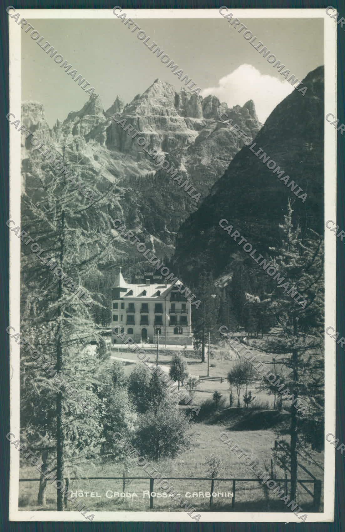 Bolzano Dobbiaco Carbonin Hotel Croda Rossa Foto cartolina ZC4278 – fronte