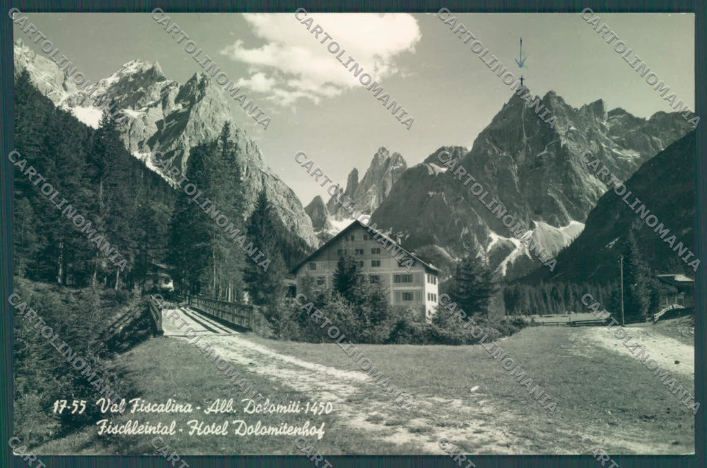 Bolzano Sesto Hotel Dolomiti Val Fiscalina Foto cartolina ZC4280 – fronte