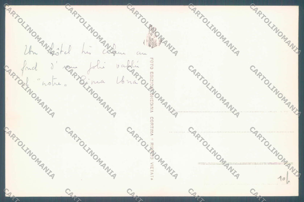 Bolzano Sesto Hotel Dolomiti Val Fiscalina Foto cartolina ZC4280 – retro