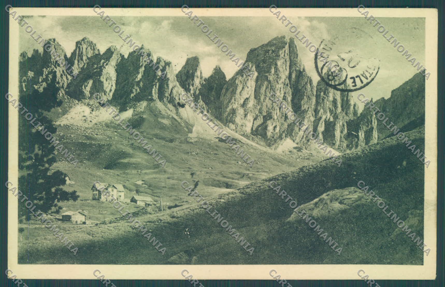 Bolzano Val Gardena Passo Ferrara Pizzo Cir cartolina ZC4309 – fronte