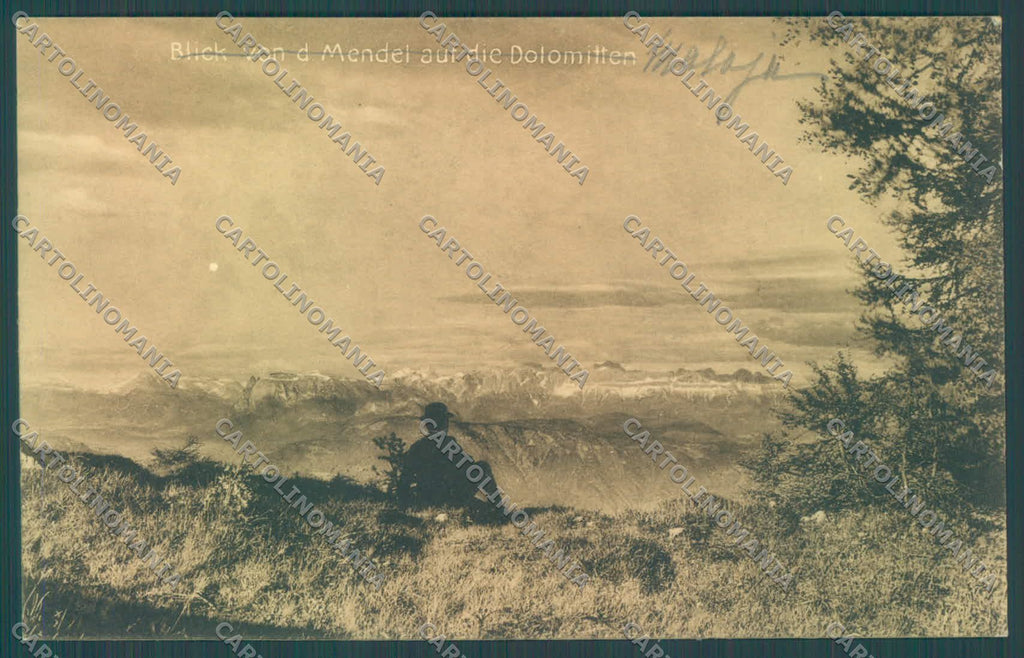 Trento La Mendola cartolina ZC4335 – fronte