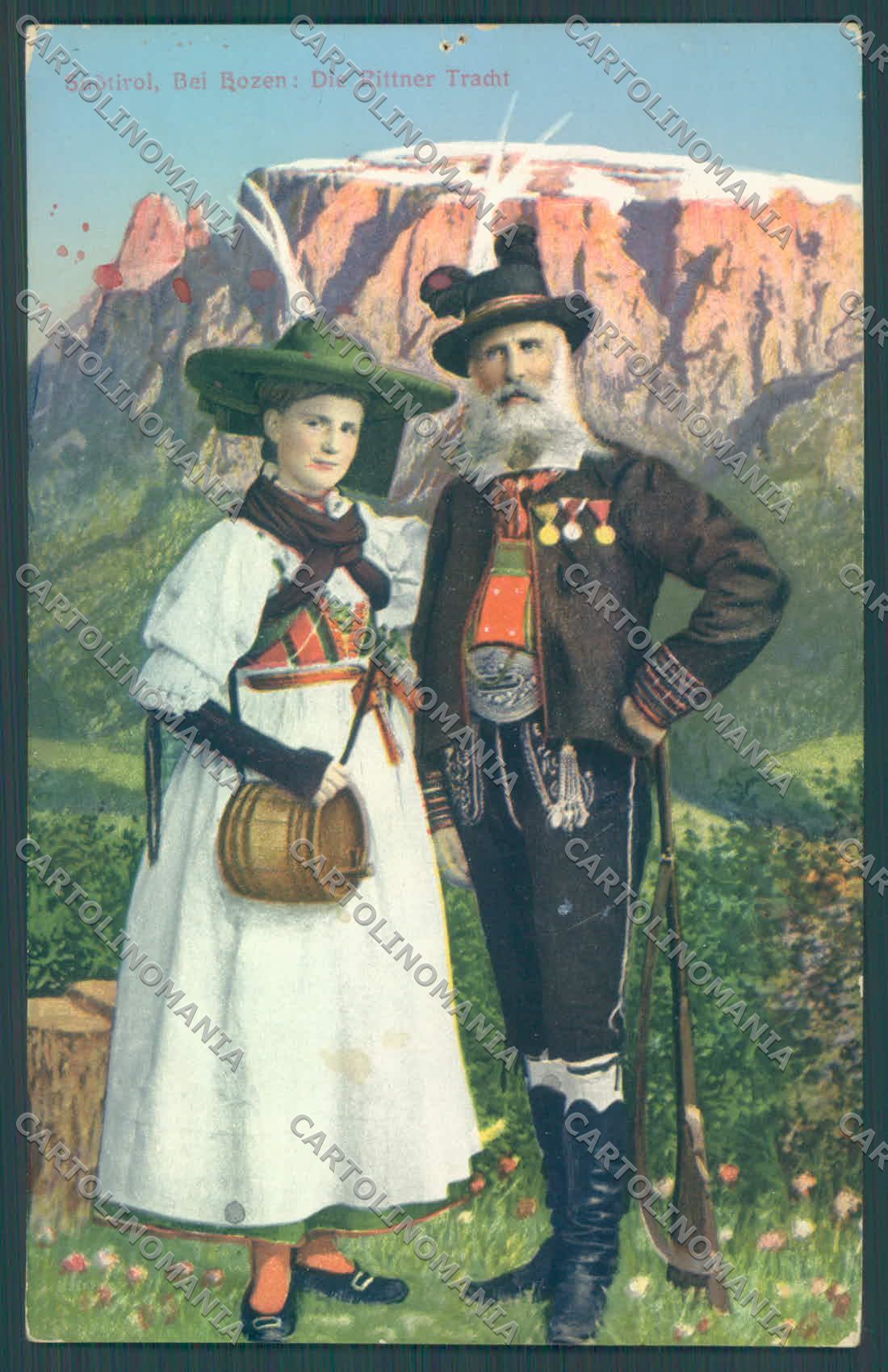 Bolzano Renon Costumi FORI cartolina ZC4343 – fronte