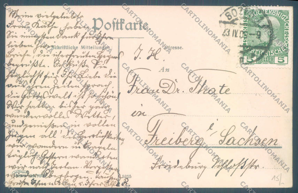 Bolzano Renon Soprabolzano cartolina ZC4346 – retro