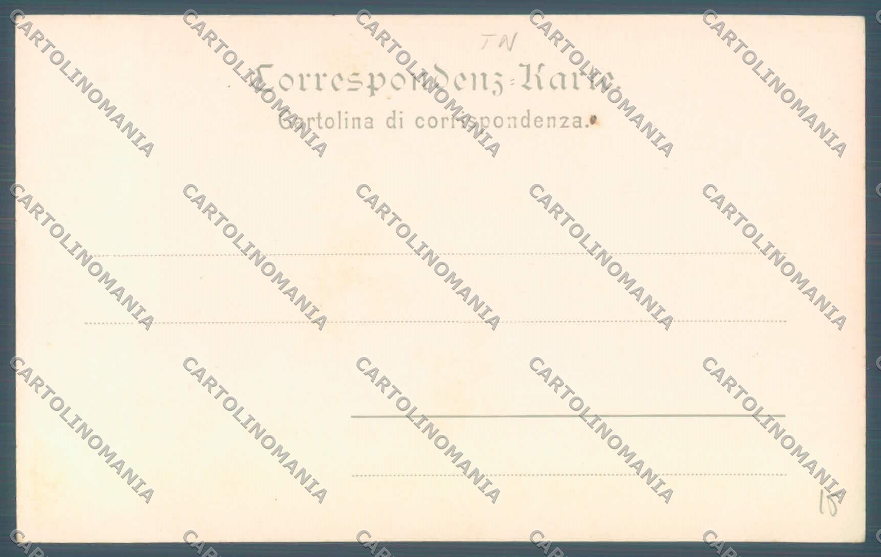 Trento Torbole Goethe Lago di Garda cartolina ZC4349 – retro