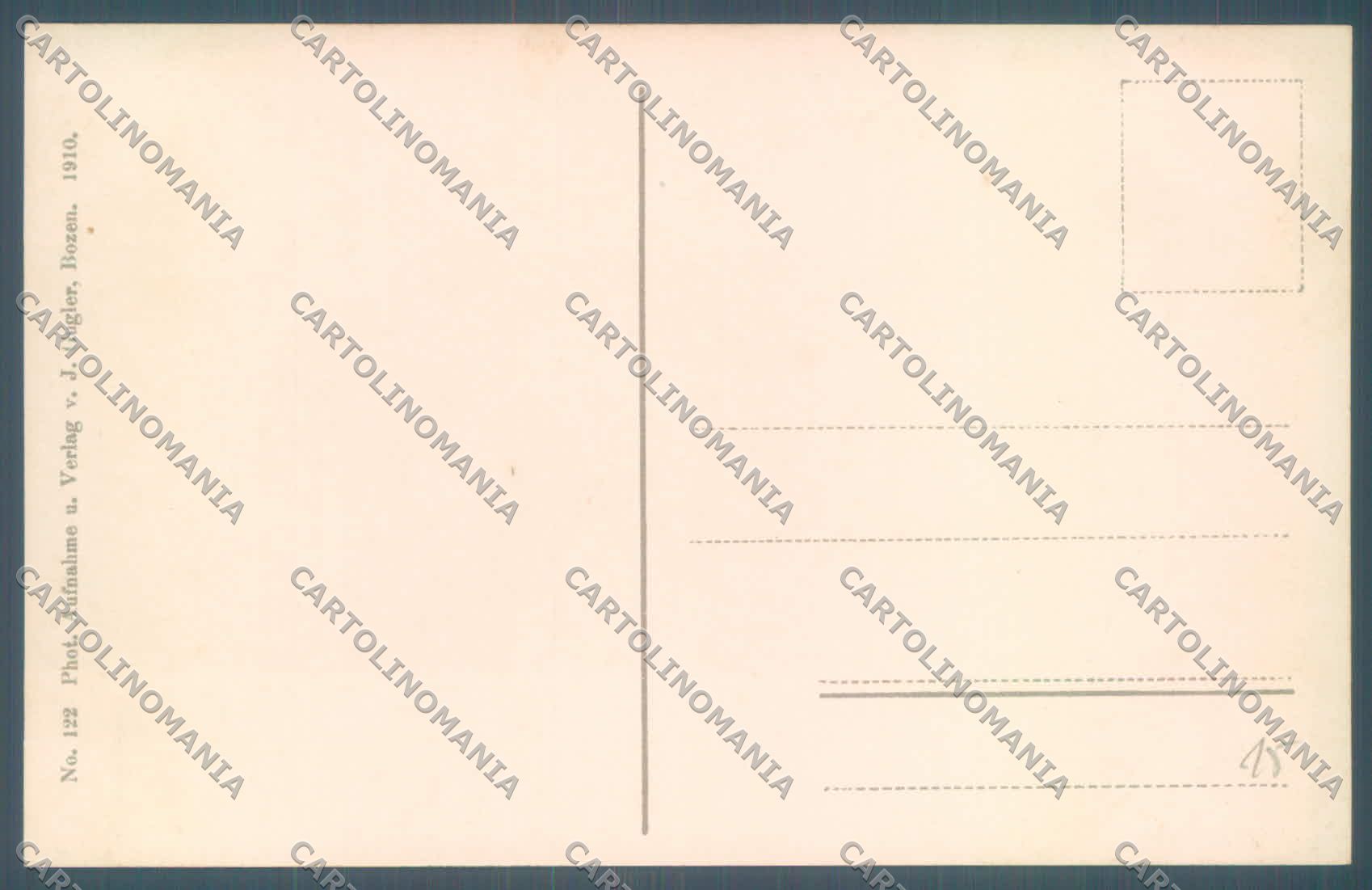 Bolzano San Quirico Gruppo Catinaccio cartolina ZC4363 – retro