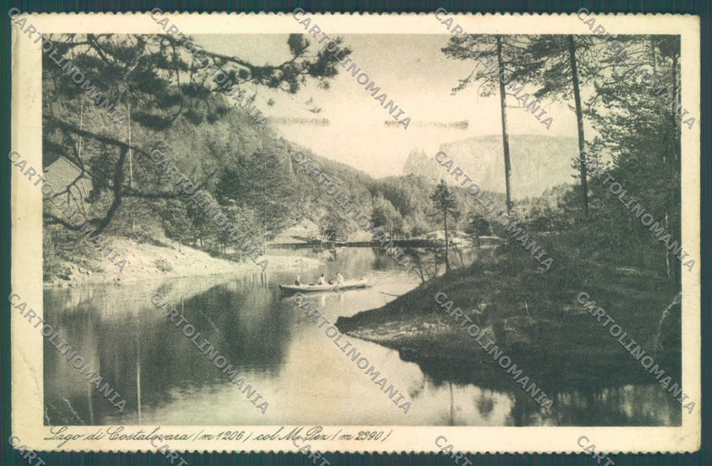 Bolzano Renon Costalovara Lago di PIEGA cartolina ZC4367 – fronte