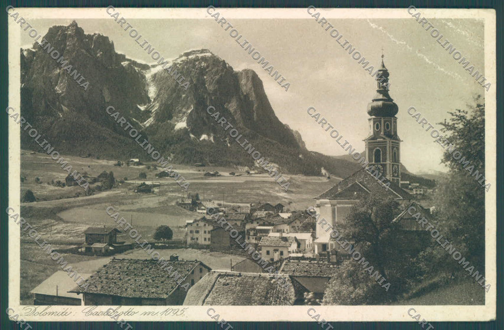 Bolzano Castelrotto PIEGHE cartolina ZC4370 – fronte