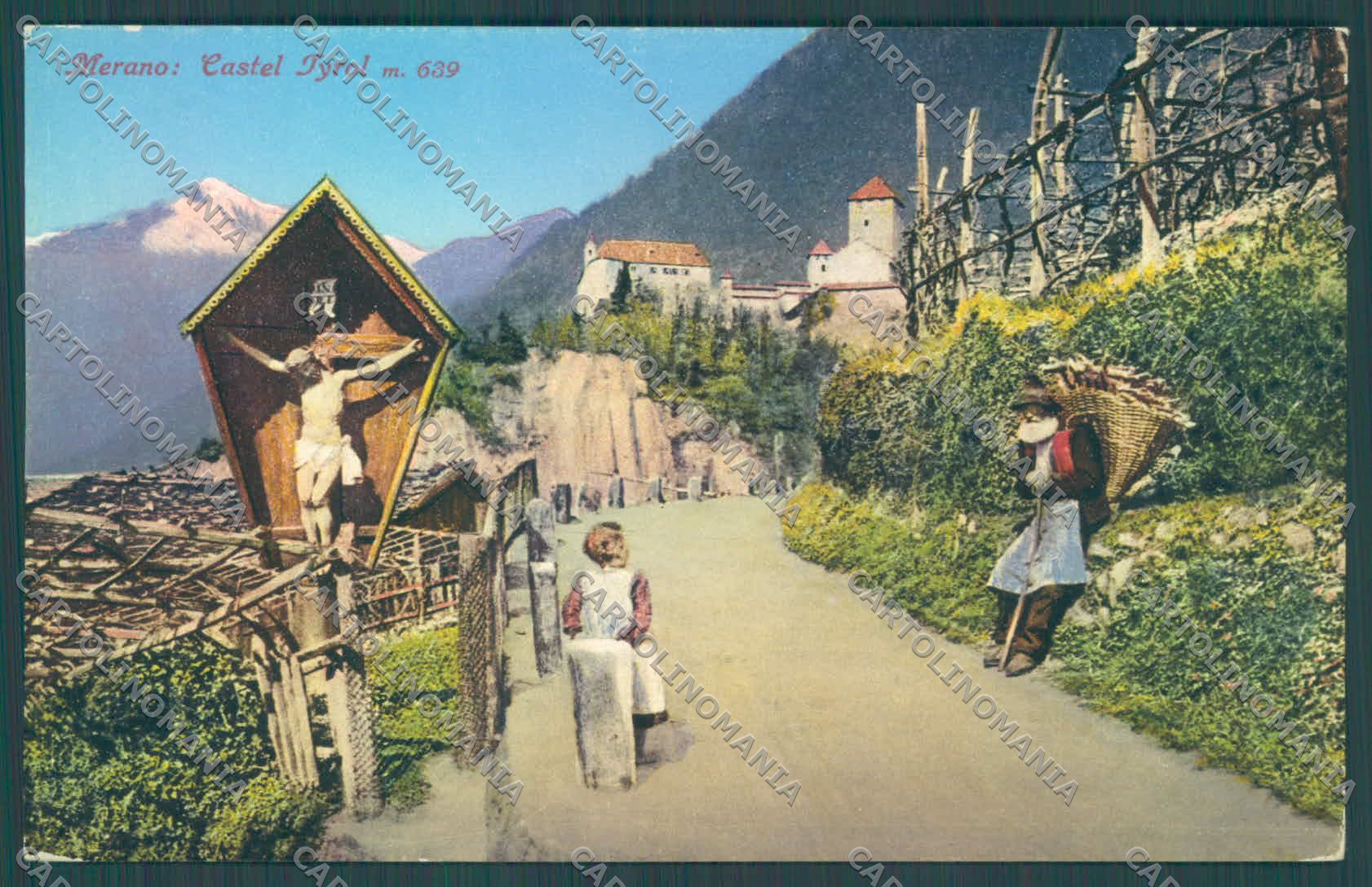 Bolzano Merano Castel Tirolo cartolina ZC4374 – fronte