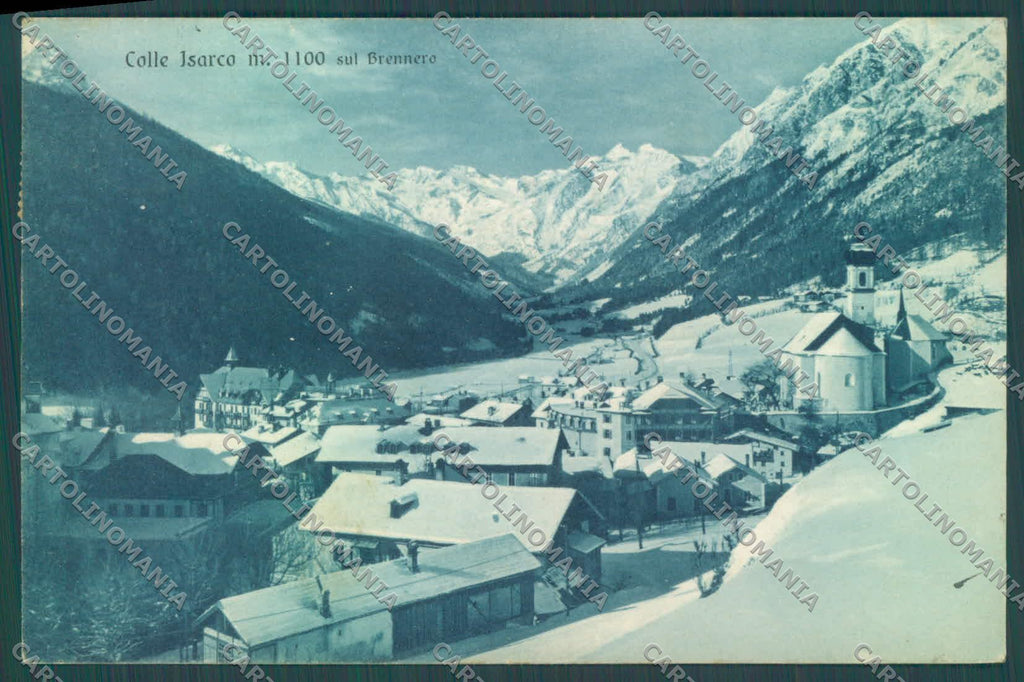 Bolzano Brennero Colle Isarco Nevicata cartolina ZC4381 – fronte