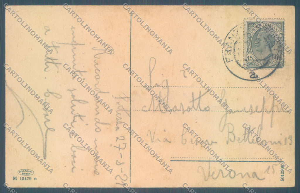 Bolzano Fortezza cartolina ZC4386 – retro