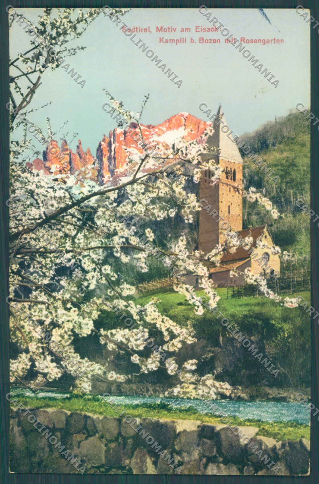 Bolzano Isarco Gruppo Catinaccio cartolina ZC4387 – fronte