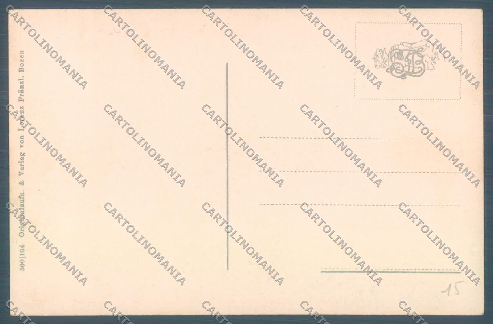 Bolzano Isarco Gruppo Catinaccio cartolina ZC4387 – retro