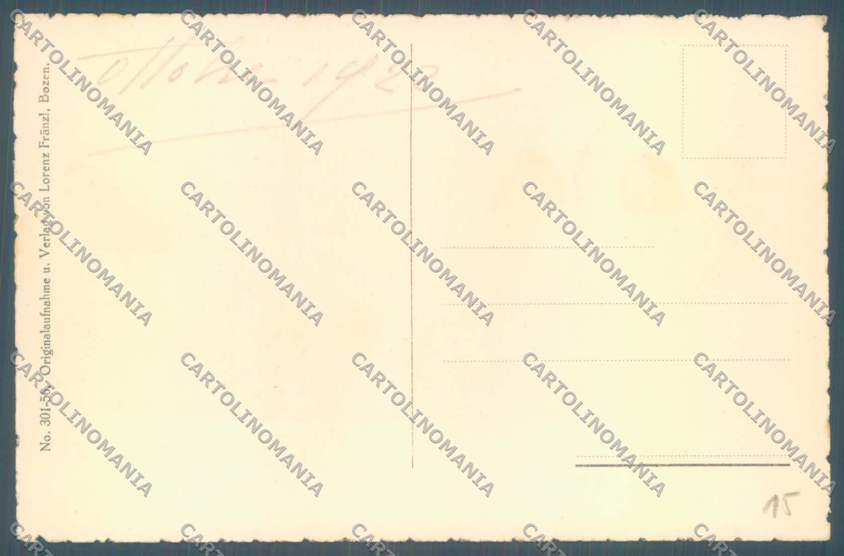 Bolzano Renon Maria Himmelfahrt Gruppo Ortler cartolina ZC4395 – retro
