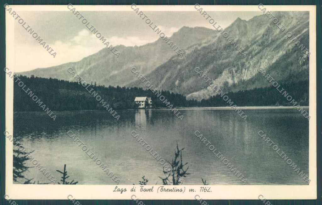 Trento Tuenno Lago di Tovel cartolina ZC4398 – fronte