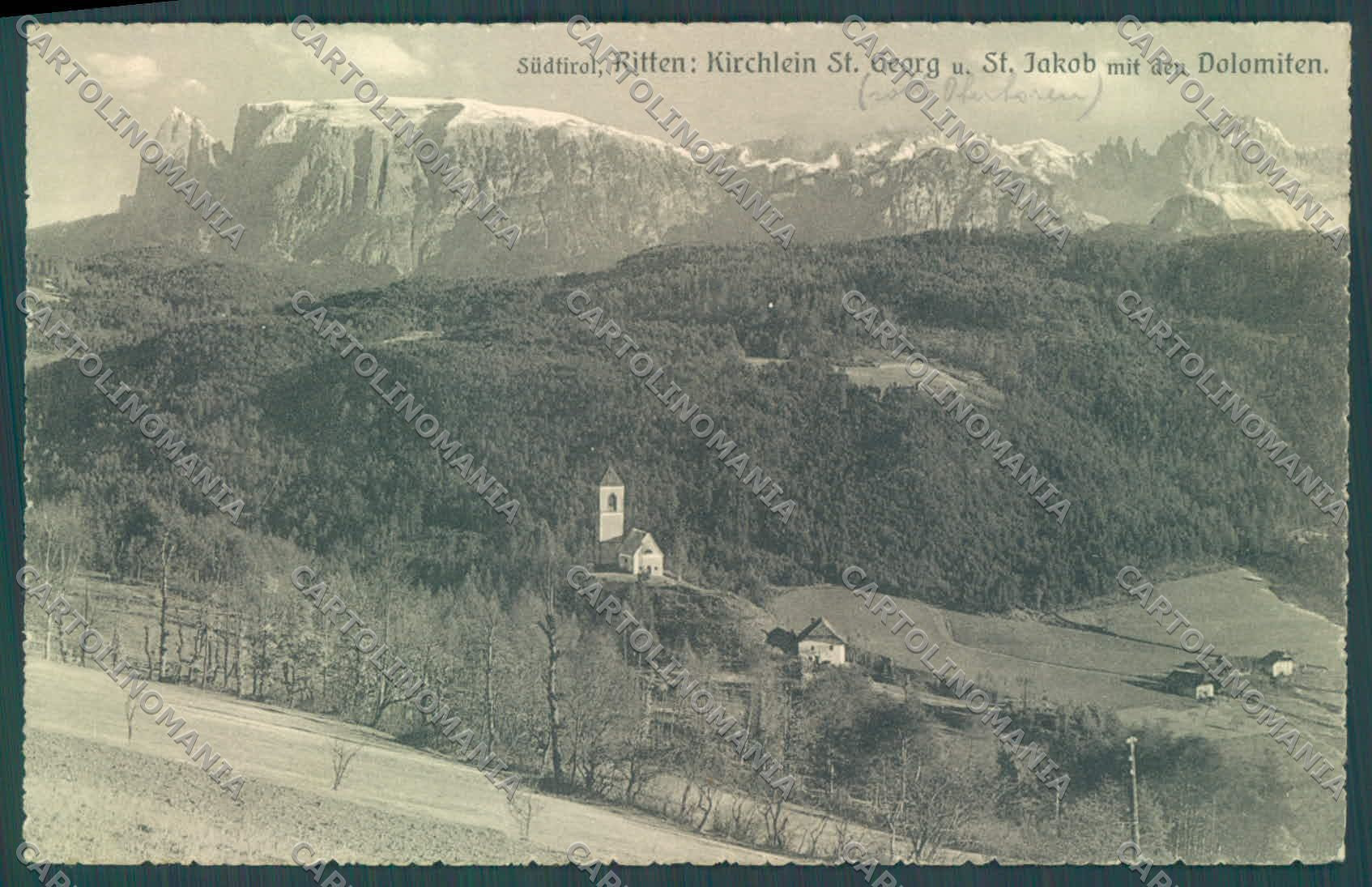 Bolzano Renon Sottobolzano Saint Georg e Saint Jakob cartolina ZC4404 – fronte