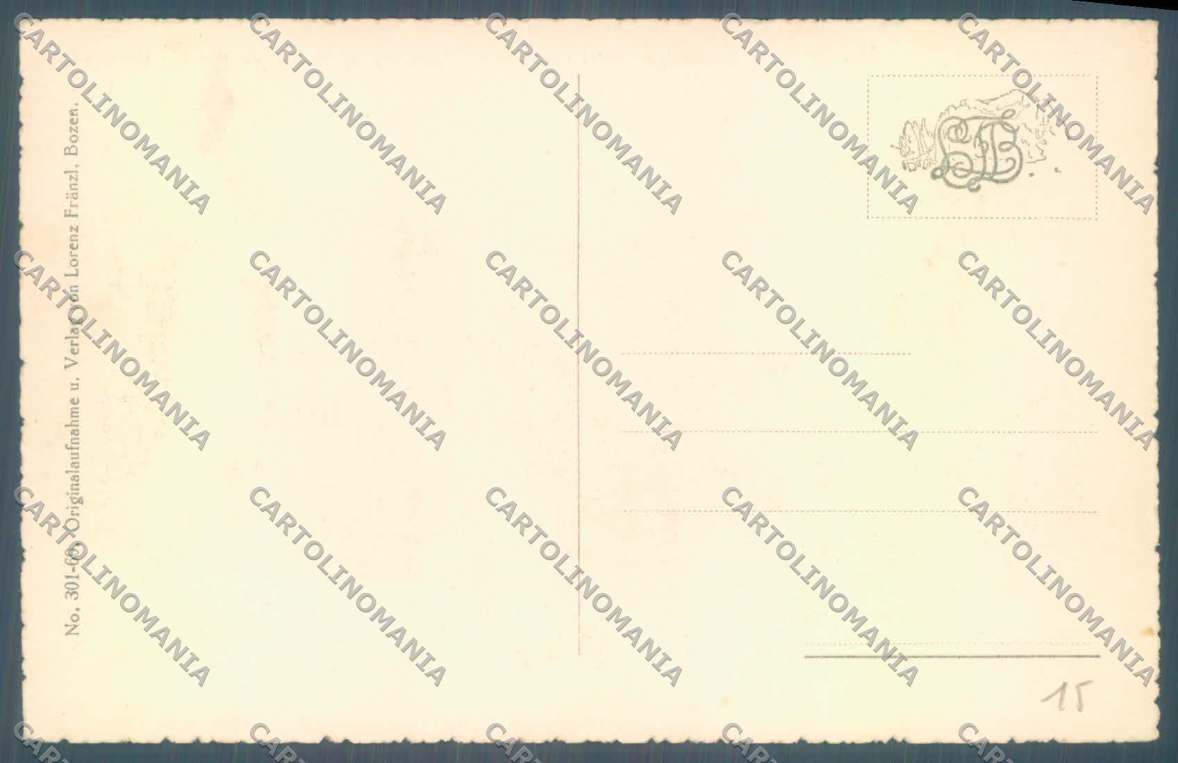Bolzano Renon Sottobolzano Saint Georg e Saint Jakob cartolina ZC4404 – retro
