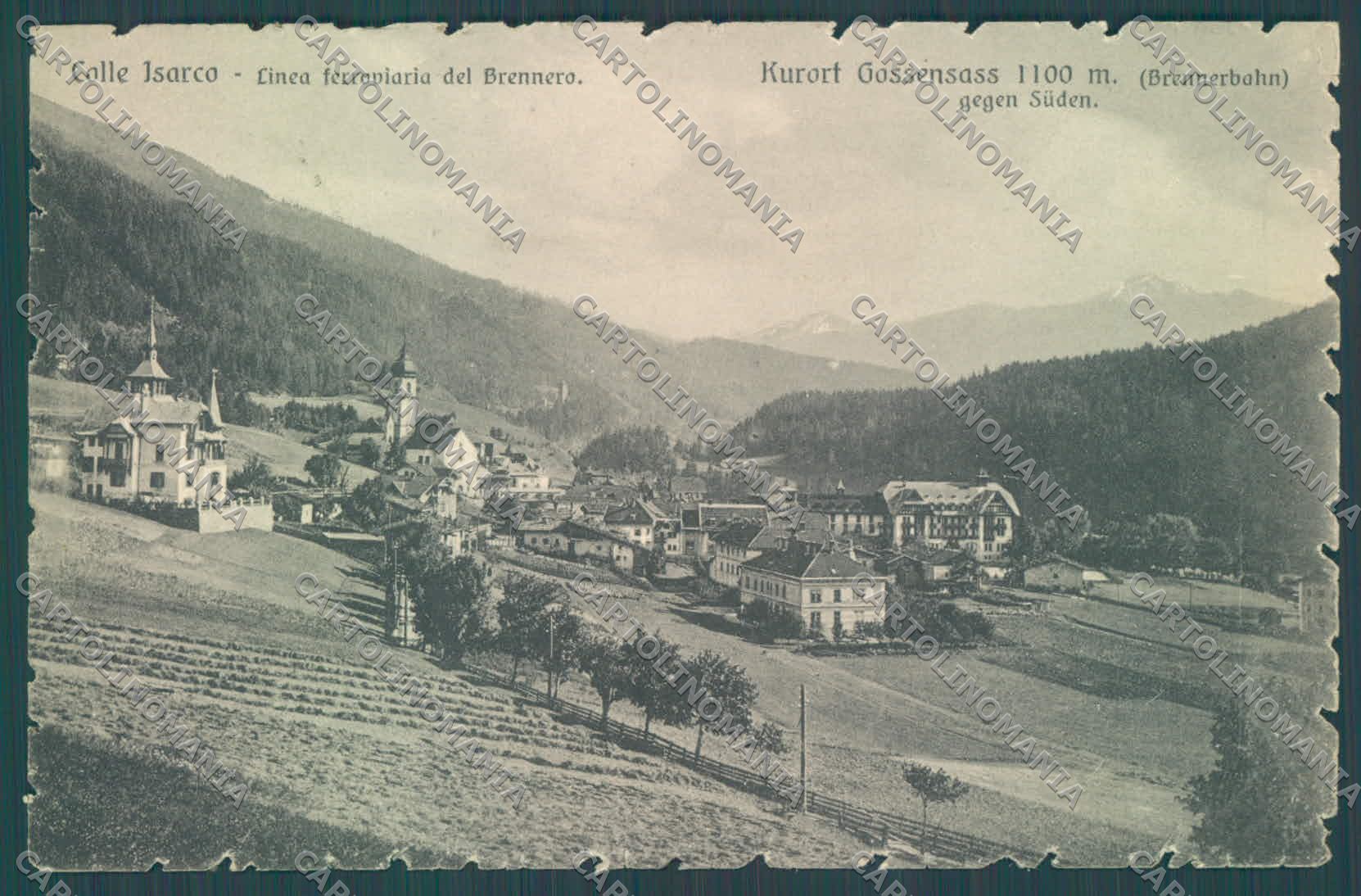 Bolzano Brennero Colle Isarco cartolina ZC4441 – fronte