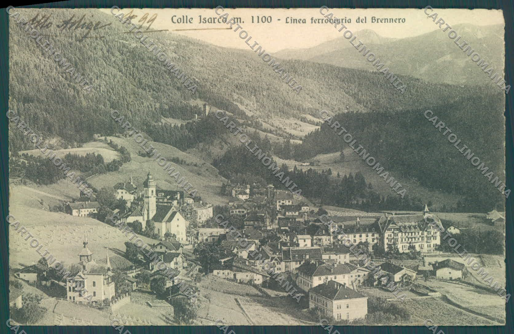 Bolzano Brennero Colle Isarco PIEGHINA cartolina ZC4443 – fronte
