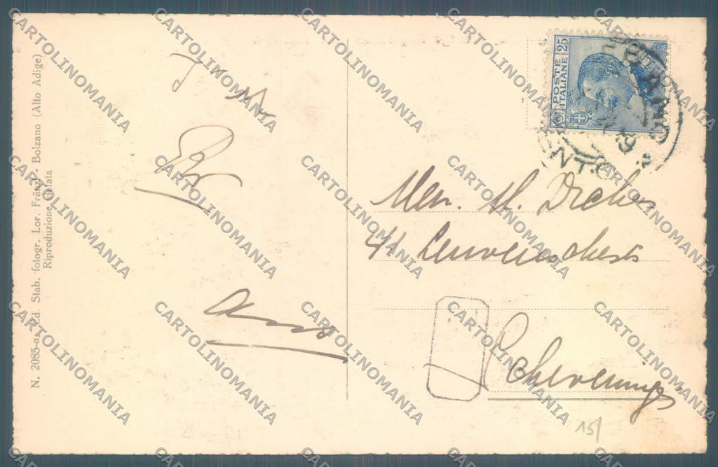 Bolzano Renon Collalbo Albergo Augschiller cartolina ZC4450 – retro