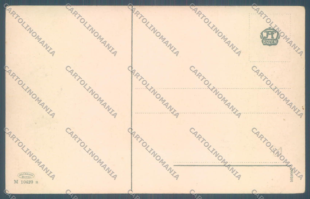 Belluno Croda da Lago cartolina ZC4452 – retro
