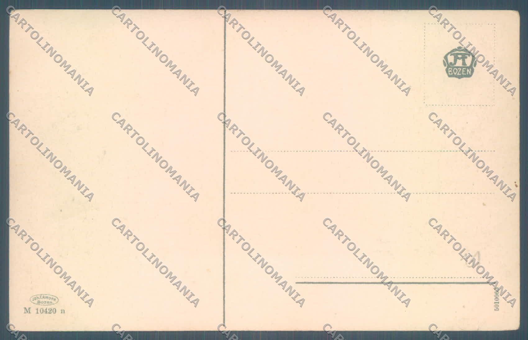 Belluno Croda da Lago cartolina ZC4452 – retro