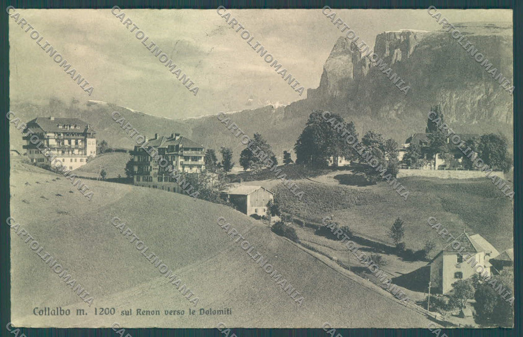 Bolzano Renon Collalbo cartolina ZC4458 – fronte