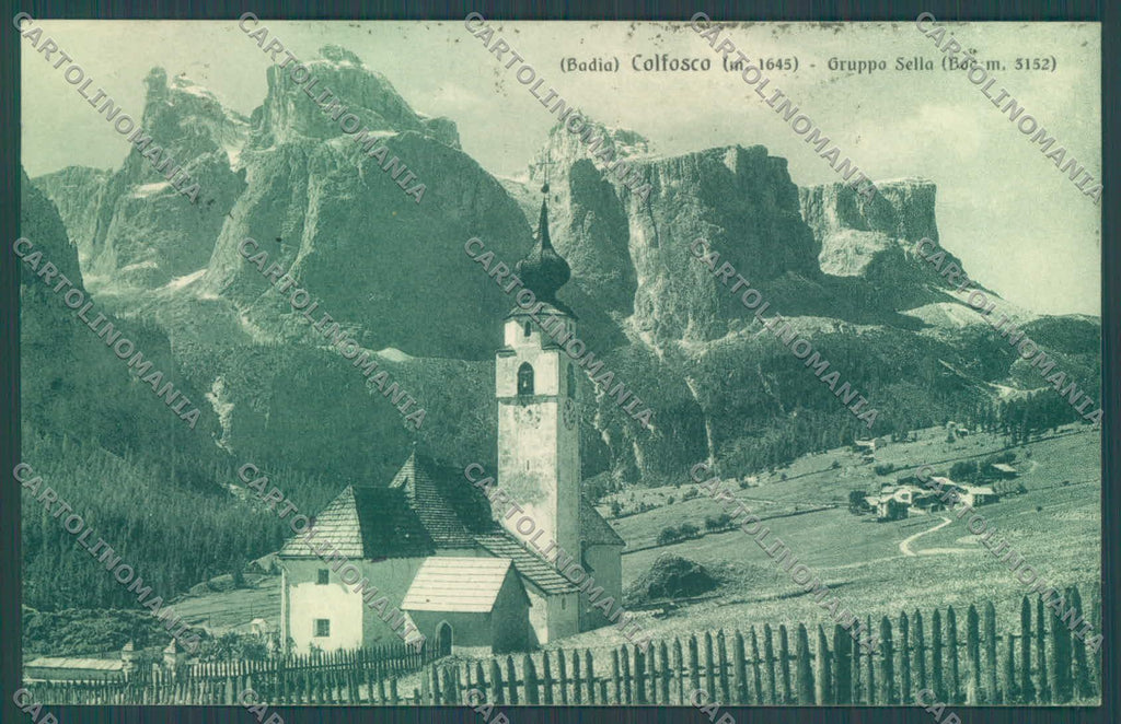 Bolzano Alta Badia Colfosco cartolina ZC4461 – fronte
