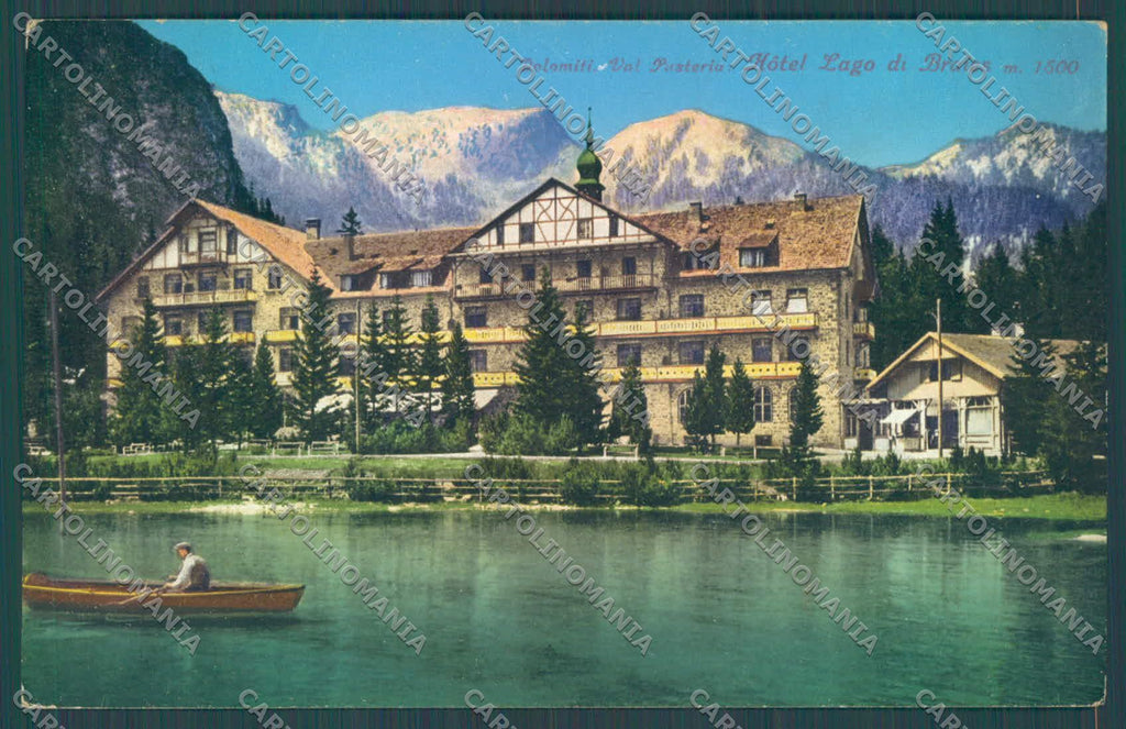 Bolzano Braies Lago di cartolina ZC4466 – fronte