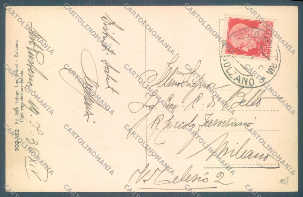 Bolzano Sesto Moos di cartolina ZC4480 – retro