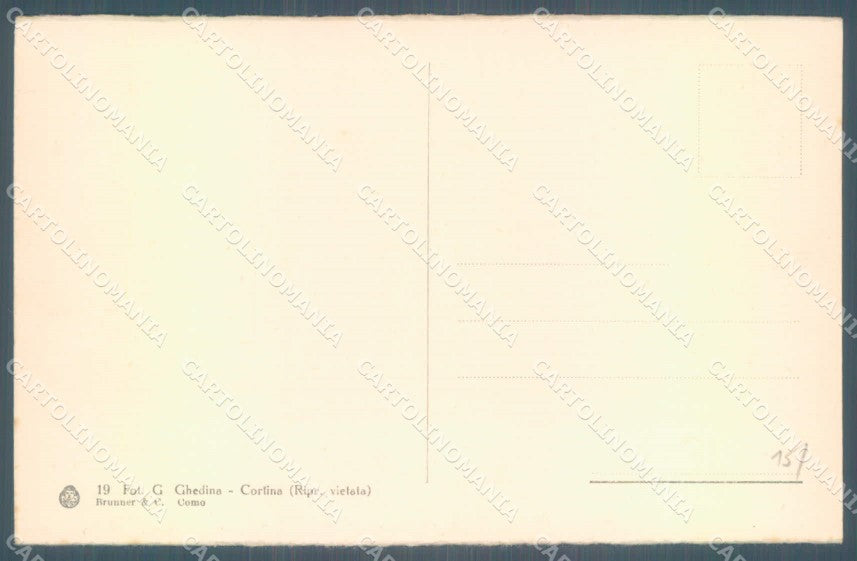 Bolzano Nova Levante Catinaccio cartolina ZC4509 – retro