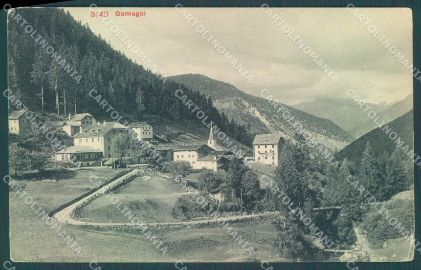 Bolzano Stelvio Gomagoi PIEGHINA cartolina ZC4520 – fronte