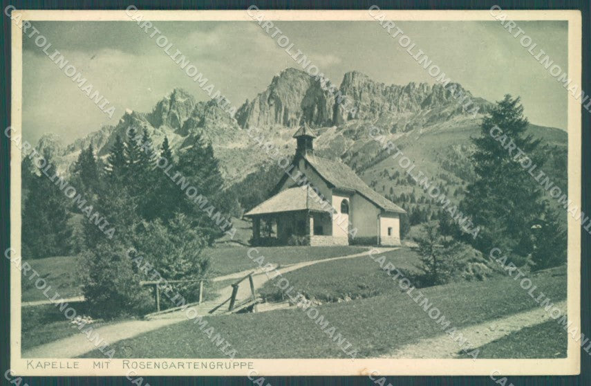 Bolzano Nova Levante Carezza Gruppo Catinaccio cartolina ZC4530 – fronte