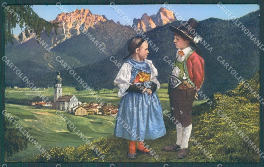 Bolzano Val Pusteria Costumi cartolina ZC4552 – fronte
