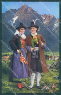 Bolzano Val Pusteria Costumi cartolina ZC4555 – fronte