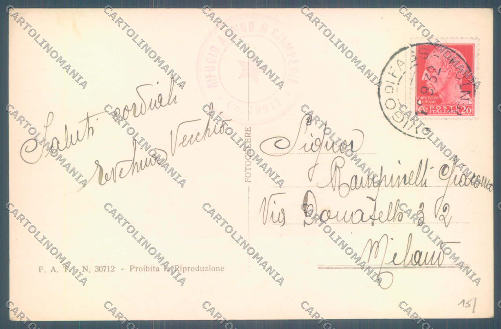 Trento Vigo di Fassa Rifugio Ciampedie Catinaccio Foto cartolina ZC4568 – retro