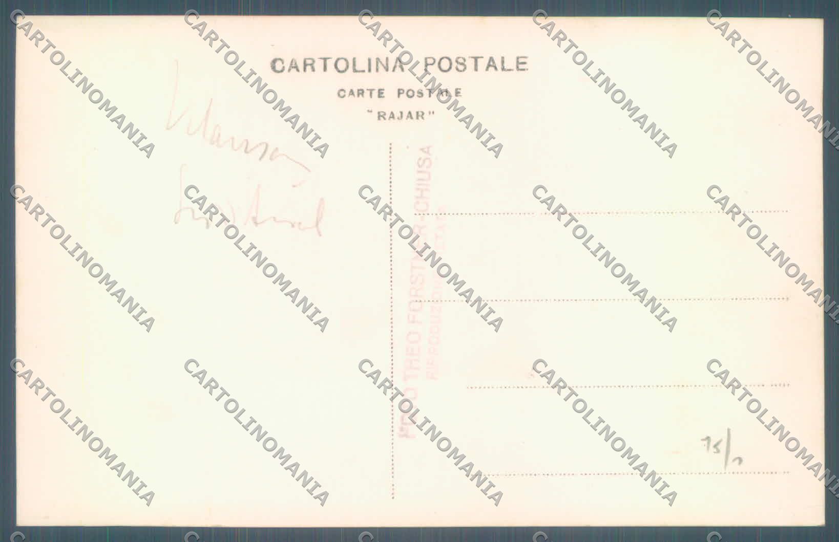 Bolzano Chiusa d'Isarco Alto Adige Foto cartolina ZC4569 – retro